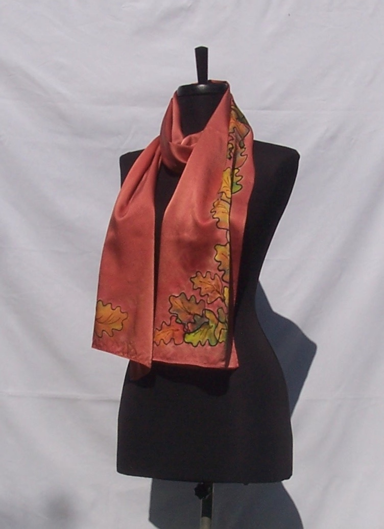 Scarf 120 (Fall  Leaves)